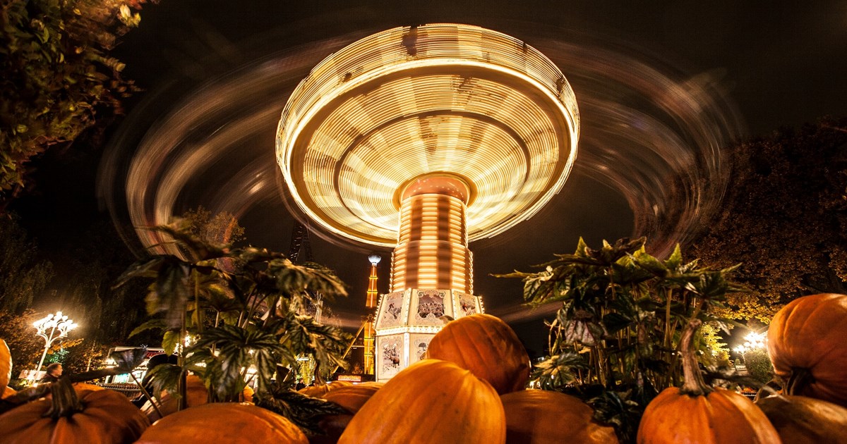 Halloween på Liseberg en skrämmande höst i